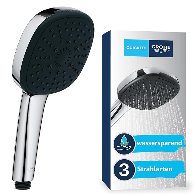 Teleducha cromada cuadrada GROHE Vitalio Comfort 110