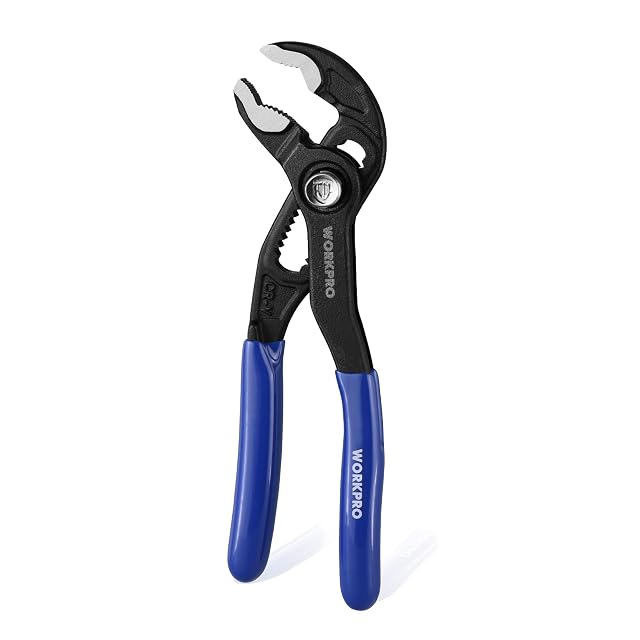 Alicate de bomba de agua WORKPRO de 127 mm en cromo-vanadio