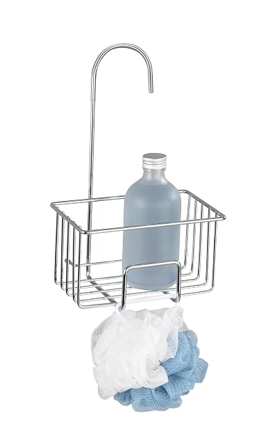 Cesta de ducha colgante de acero inoxidable WENKO Milito