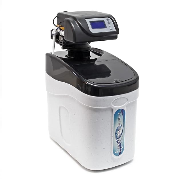 Descalcificador de agua Wiltec SOFT-C1 con depósito de salmuera